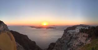 Santorini caldera sunset views are amazing