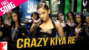 Crazy Kiya Re Full Song Dhoom 2 Hrithik Roshan Aishwarya Rai Sunidhi Chauhan Youtube Songs Hrithik Roshan Dhoom 2