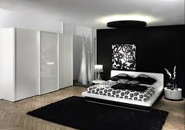 غرف نوم ابيض فى اسود