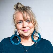 Layers of Blak' exhibiting artist, Nikki Browne (Bidjara). Nikki Browne is  a Wurundjeri Country-based Bidjara artist. Her Mob is from Carnarvon Gorge  in Queensland. Her work is inspired by their love of