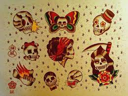 Flash Sara Purr Tattoo Traditional Tattoo Traditional Skull American Traditional Tattoo