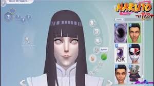 Plus they come in multiple colors: Hinata Hyuga The Sims 4 Cas Anime Mods Hyuga Charactor Naruto The Last Youtube