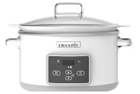 I have a crock pot like the one in this photo and have just winged it a handful of times so far. Crock Pot Duraceramic Saute Slow Cooker White 5 Litre Buy Now At Cookinglife