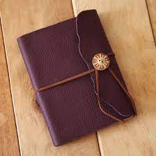 See how you can diy your own leather journal cover using my easy sewing tutorial! Create A Simple But Pretty Diy Leather Notebook Cover In Dutch Leather Diy Diy Leather Notebook Cover Leather Journal Diy