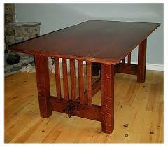 Millwood pines venable mission style solid wood dining table cj185705 wayfair. Craftsman Mission Style Dinning Table Wood Mission Style Decorating Dinning Room