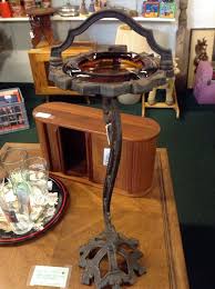 Vintage Cast Iron Ashtray Stand Vintage Ashtray Ash Tray Stand Cigar Ashtray