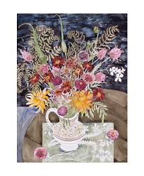 Check spelling or type a new query. Late Summer Flowers And Ferns By Angie Lewin