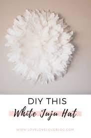 Make This Easy Diy Juju Hat In An Afternoon Love Love Love Handmade Home Diy Hat Handmade Home Decor