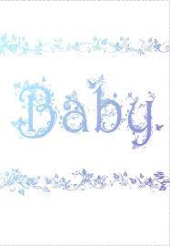 Easy to customize and 100% free. Congratulations Baby Shower Card Printable Novocom Top