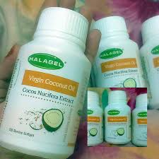 Sofgel minyak kelapa dara halagel dirumus khas daripada minyak kelapa dara yang melalui proses bioteknologi tanpa suhu tinggi dan bahan kimia. Khasiat Minyak Kelapa Dara Virgin Coconut Oil Vco