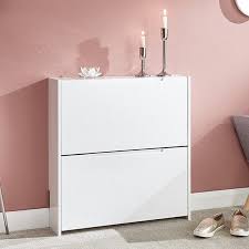 26 fashion shoe storage cabinets ideas for the fancy. Narrow Shoe Cabinets High Gloss 2 Door Shoe Cabinet White Buy Online At Qd Stores