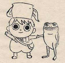 Greg And Frog Over The Garden Wall Patch Over The Garden Wall Over The Garden Wall Drawing Garden Wall Art