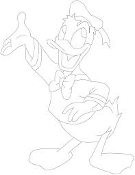 He received his own star on the hollywood walk of fame in 2004. Donald Duck Coloring Page Printable