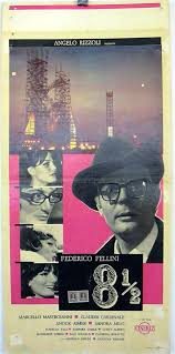 He withdraws to a health resort. Otto E Mezzo Movie Poster 8 1 2 Fellini Locandina Vialibri