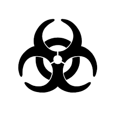 The most common is the adr (see below). Bio Hazard Symbol V1 Single Color Transfer Type Decal Stickerdad Shirtmama