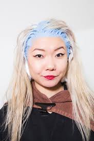 Always check your hair in this way and rinse only. How To Dye Asian Hair Blond Popsugar Beauty