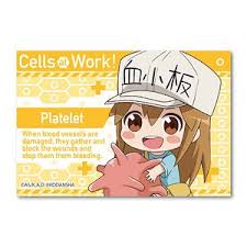Maybe you would like to learn more about one of these? Gyugyutto Big Square Can Badge Cells At Work Platelet Anime Toy Hobbysearch Anime Goods Store