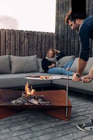 Triple By Hofats Hunger Kein Problem Mit Der Triple Feuerschale Kannst Du Auch Grillen Dafur Feuerstellen Fur Die Terrasse Feuerschale Feuerstelle Garten