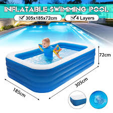 Outdoor Garten Aufblasbare Pool Familie Gross Real De