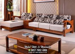 Bangku minimalis mebel murah barca furniture. Gambar Sofa Minimalis Kayu Jati