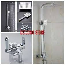 Produk ini tidak akan mudah berkarat dan patah karena bahan shower dilapisi kromium yang tebal. Jual Shower Kamar Mandi Panas Agustus 2021 Banyak Pilihan Harga Murah Blibli