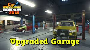 Your job is to expand your garage's services, buy the new work space and still investing in better equipment. Car Mechanic Simulator 2018 Bigger Garage Upgrade Youtube