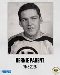 The #OHL is deeply saddened by the passing of legendary goaltender Bernie  Parent. Parent's junior career included leading Niagara Falls to the 1965  OHA title and Memorial Cup championship before becoming one
