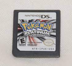 Pokemon Platinum Version Nintendo Ds Game Cartridge Only Tested Saves Nintendo Pokemon Pokemon Platinum Nintendo Ds Pokemon Pokemon