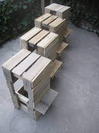 Ein bett aus paletten ist gerade bei jungeren menschen sehr beliebt. Barhocker Aus Paletten Selber Bauen