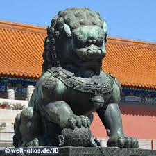 , which was released during the lunar new year (2021) event. Photo Bronze Lion Forbidden City Beijing Welt Atlas De