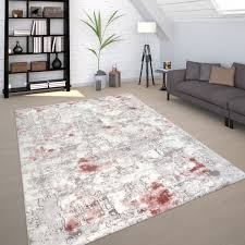 Teppiche shabby machen ihre wohnung erst gemütlich, denn sie bieten einerseits hohen gehkomfort und andererseits machen sie aus einer sterilen wohnung eine echte wohlfühloase. Teppich Used Look Gemalde Optik Teppichcenter24
