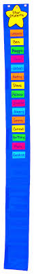 One Column Graphing Pocket Chart Pocket Chart Id 8694