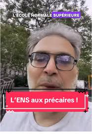 L’ENS aux précaires : Révolutionner l'éducation