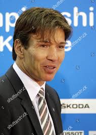 Germanys Head Coach Uwe Krupp Talks redaktionelt stock-foto