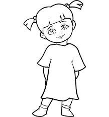 More 200 coloring pages from cartoon coloring pages category. Monsters Inc Character Coloring Pages