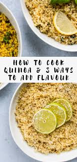 How To Cook Season Quinoa 3 Recipes Walder Wellness Dietitian Recipe Quinoa Recipes Side Dish Quinoa Recipes Healthy How To Cook Quinoa