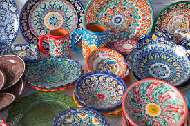 ウズベキスタン 皿