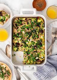 I also like to make it with broccoli, carrots, green onions, canadian bacon and sharp cheddar cheese; Healthy Breakfast Casserole Recipe Love And Lemons