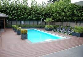 Pvc decking for above ground pool decks. Fiberon Pool Decking Pool In Ground Pools Pool Decks