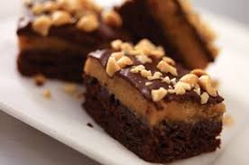 Triple Layer Peanut Butter Brownie Recipe Recipe Brownie Recipes Peanut Butter Brownies Desserts