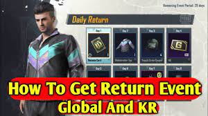 Download How To Get Return Mission In 2021 Pubg Mobile