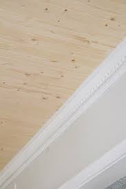 When we decided we wanted to do a wood planked ceiling in our sunroom, i think i kind of just envision walking into home depot, strolling down the beadboard ceiling aisle, and loading up our cart. How To Easily Plank A Textured Ceiling Sincerely Marie Designs
