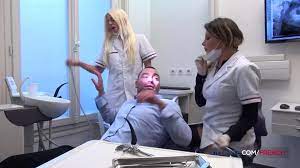 Free Golden-Haired dentist screws her patient Porn Video HD