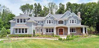 Gray roof white wooden house. Gray House Color Schemes Exterior Siding Color Combinations