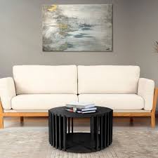 From sleek, ultra modern design to subtle, contemporary styling, eurway.com is your source for modern cocktail tables. Contemporary Coffee Table Drum Woodman Ltd Mdf Wood Veneer Stained Wood