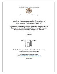 A broken business process can cost your business time and money. Fillable Online Madhya Pradesh Agency For Promotion Of Information Technology Mapit Request For Proposal Rfp For Engagement Of Consultant For Organizational Transformation Restructuring Amp Business Process Improvement For Mapit And Mpsedc Fax
