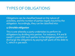 People who are under obligations may choose to freely act under obligations. Definition Of Obligation Sources Of Obligation Types Of Obligation Ppt Download