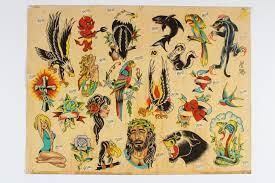Browse our site for products from popular brands like cheyenne, fk irons, inkjecta, world famous inks, dynamic, a pound of flesh, recovery, precision. Sold Price Vintage Tattoo Flash 22 Images December 3 0118 10 00 Am Est
