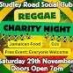 Reggae Charity Night - Studley Road Social Club, 99A Studley Rd Event Image