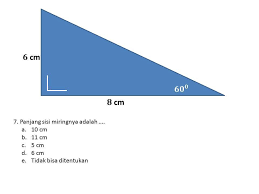 Jika vektor memiliki panjang yang sama dengan vektor , maka nilai dari x adalah…. Soal Tentang Panjang Sisi Miring Segitiga Bingung Nih Kunci Jawabannya Agak Aneh Kira Kira Brainly Co Id